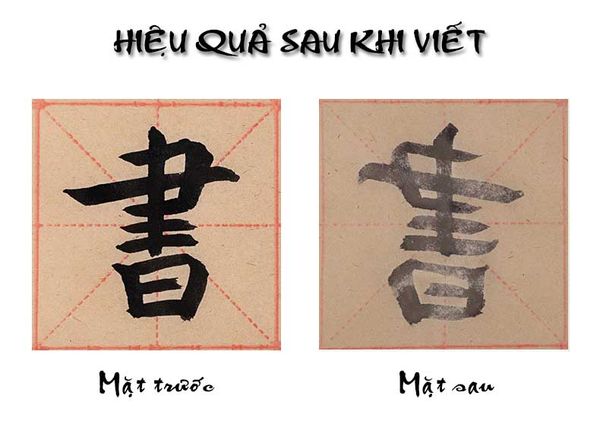 Giấy tập viết thư pháp ô mễ