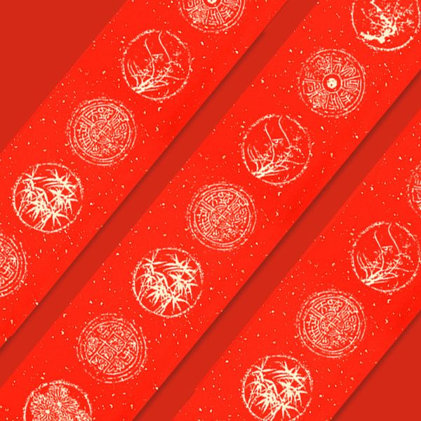 Giấy viết câu đối đỏ tết