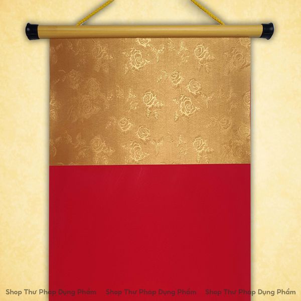 Liễn giấy câu đối đỏ viết thư pháp