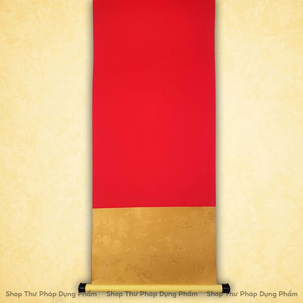 Liễn giấy câu đối đỏ viết thư pháp