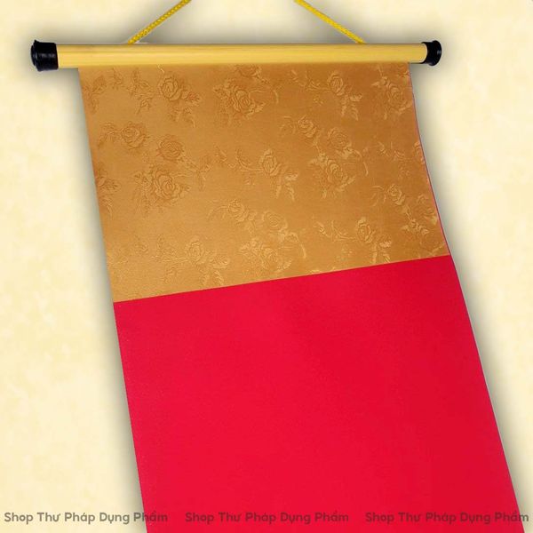 Liễn giấy câu đối đỏ viết thư pháp