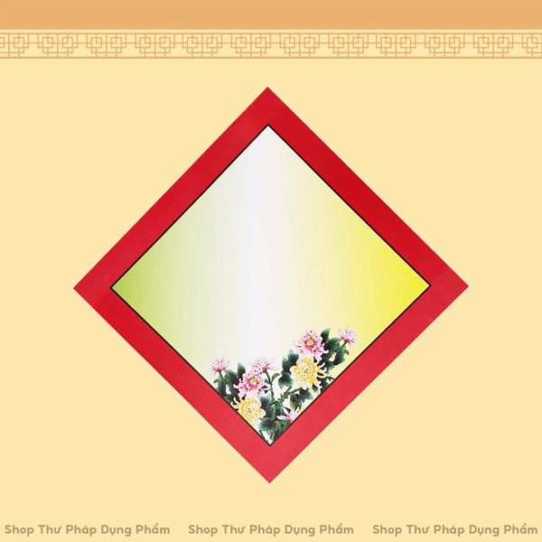 Giấy viết thư pháp in tranh treo trang trí