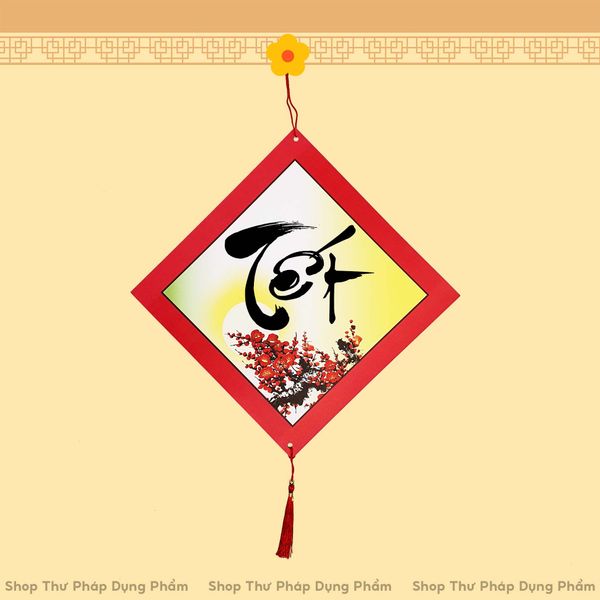 Giấy viết thư pháp in tranh treo trang trí