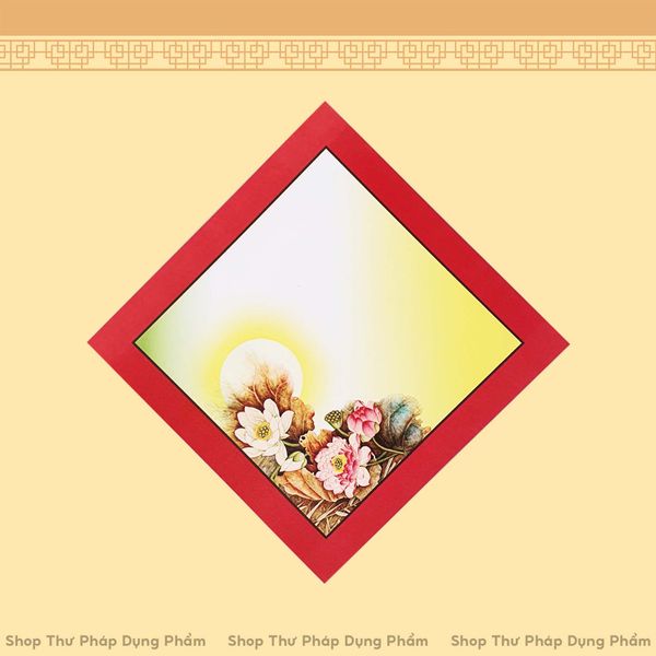 Giấy viết thư pháp in tranh treo trang trí