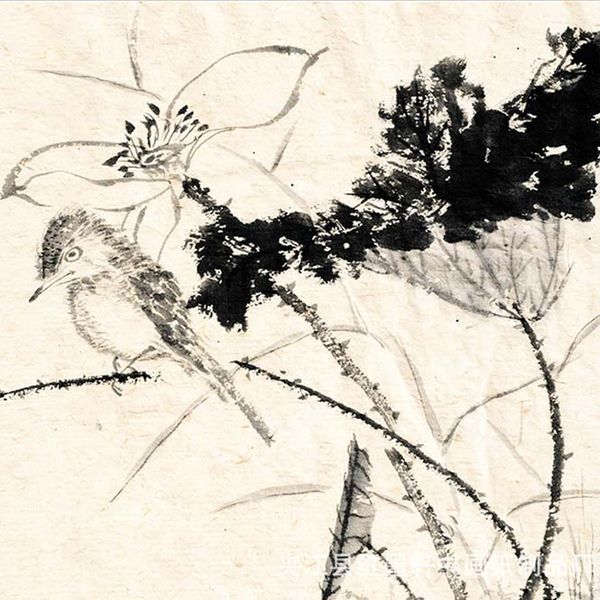 Giấy viết thư pháp mao biên chỉ sợi trúc