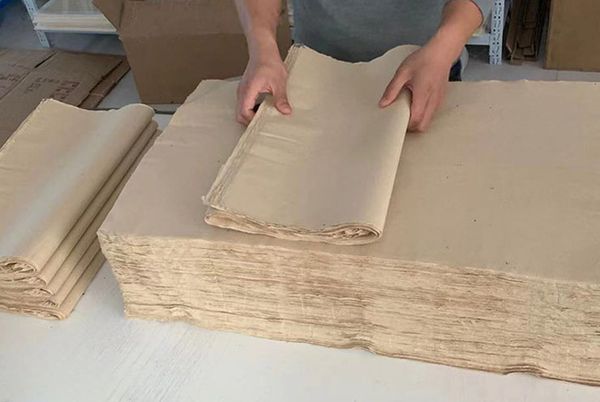 Giấy viết thư pháp mao biên chỉ sợi trúc