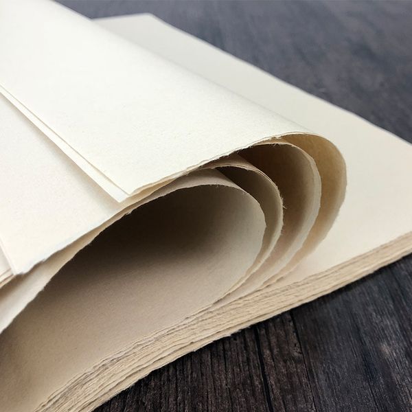 Giấy viết thư pháp mao biên chỉ sợi trúc