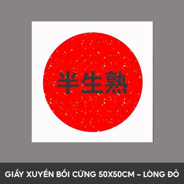 Giấy xuyến chỉ bồi sẵn