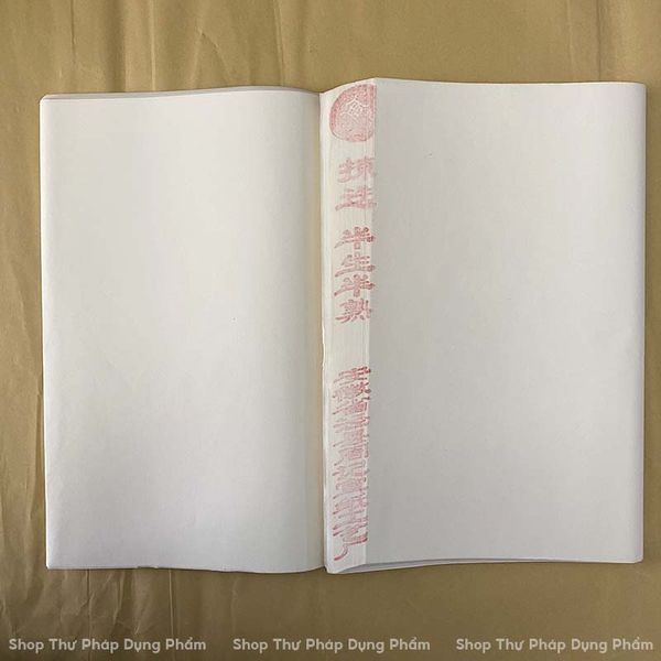 Giấy xuyến chỉ viết thư pháp