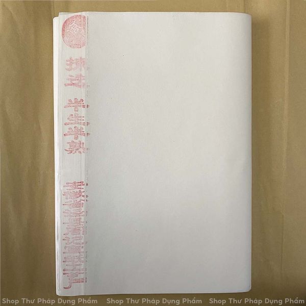 Giấy xuyến chỉ viết thư pháp