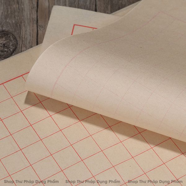 Giấy xuyến chín viết thư pháp bút máy, bút cứng
