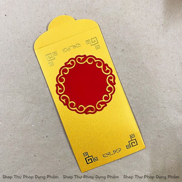 Phôi lì xì thư pháp