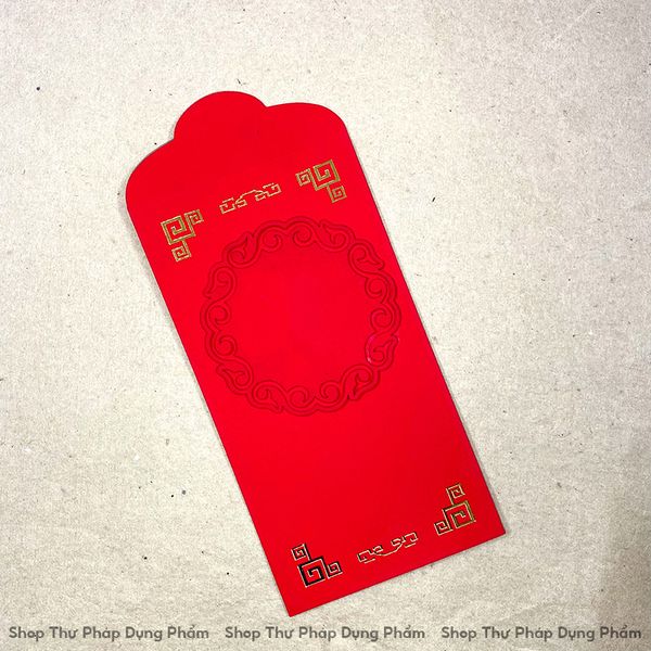 Phôi lì xì thư pháp