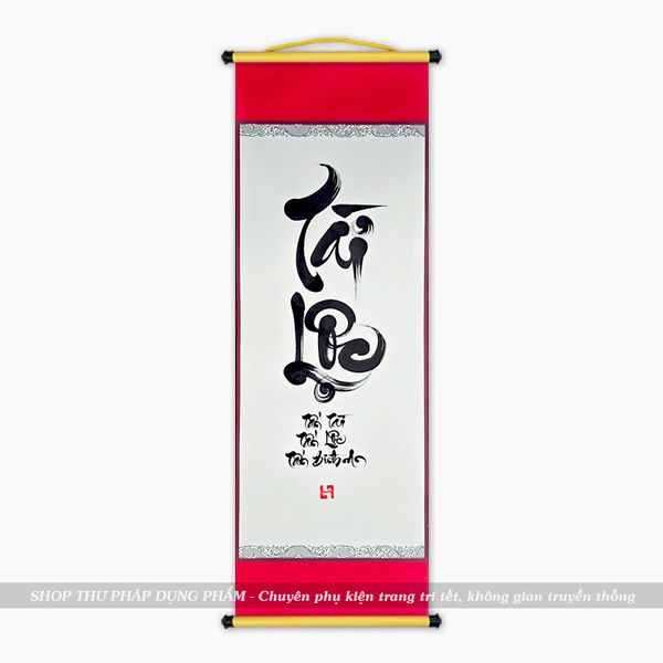 Liễn giấy thư pháp ông đồ viết tay trang trí tết decor không gian truyền thống 27x79cm