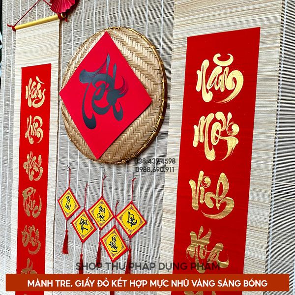 Liễn mành câu đối 7 chữ