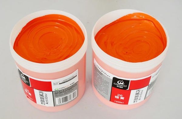 Màu acrylic 3D size lớn