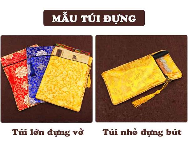 Vở chép kinh khải thư bút cứng