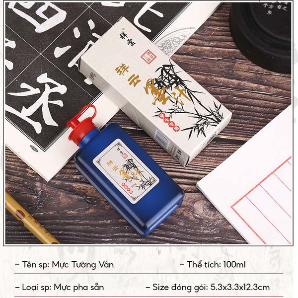Mực tàu mực nho viết thư pháp