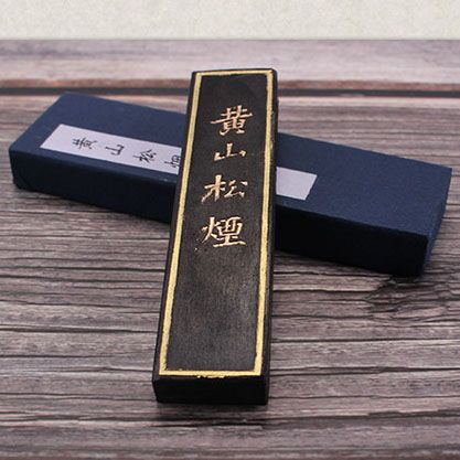 Mực thỏi mực tàu viết thư pháp hoàng sơn tùng yên