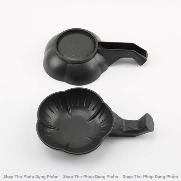 Nghiên mực đĩa đựng mực kết hợp gác bút