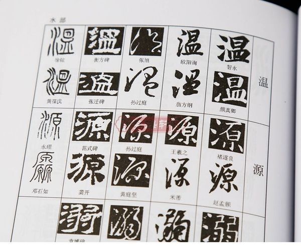 Ngũ thể thư pháp tự điển