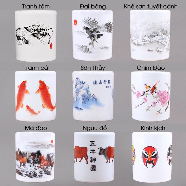 ống đựng bút lông