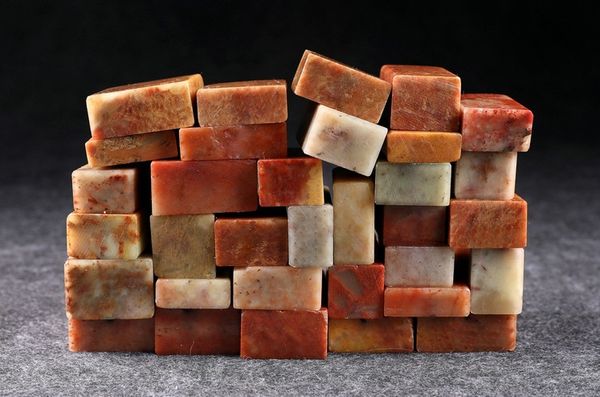 Phôi đá Triết Giang Hồng Thạch đồng giá cỡ nhỏ