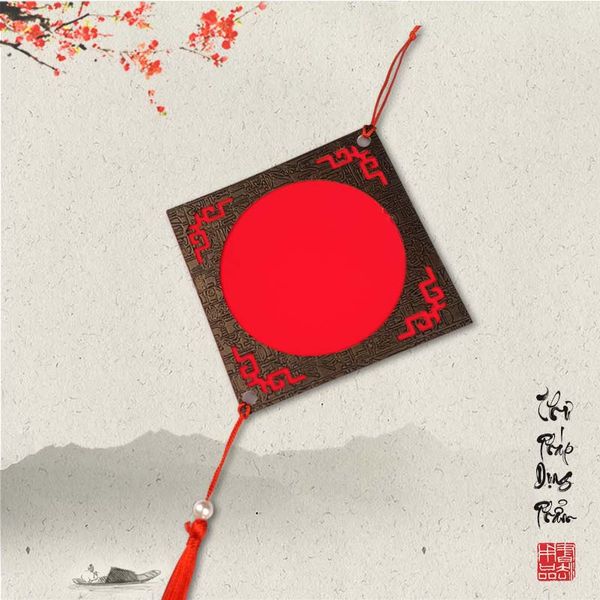 Thẻ treo trang trí, thẻ treo đào