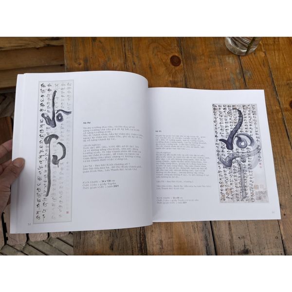 Sách thư pháp tâm họa