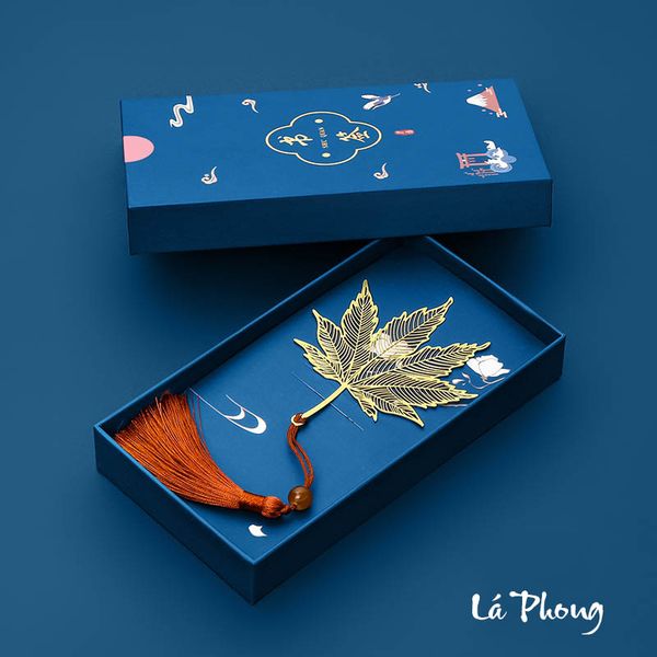 Thẻ dấu trang, bookmark mạ vàng