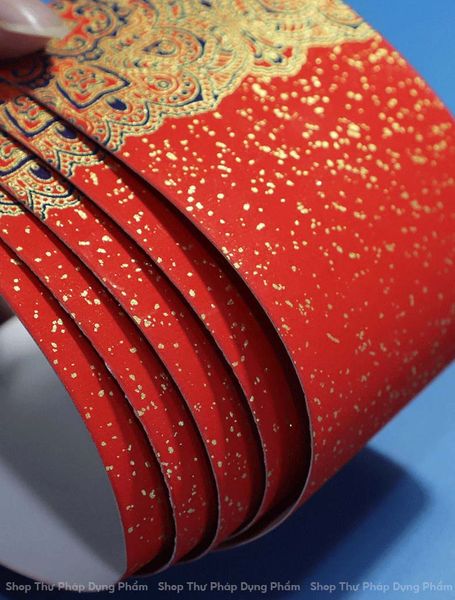 Thẻ giấy treo đào, thẻ giấy treo trang trí ngày tết