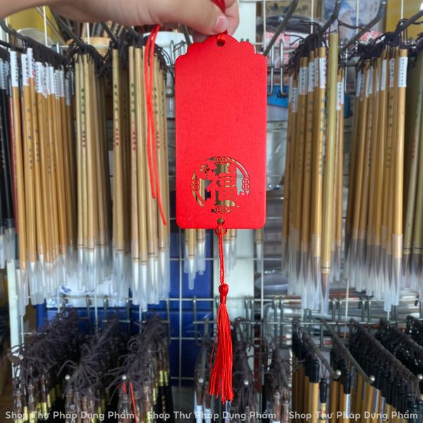 Thẻ gỗ treo trang trí ngày tết