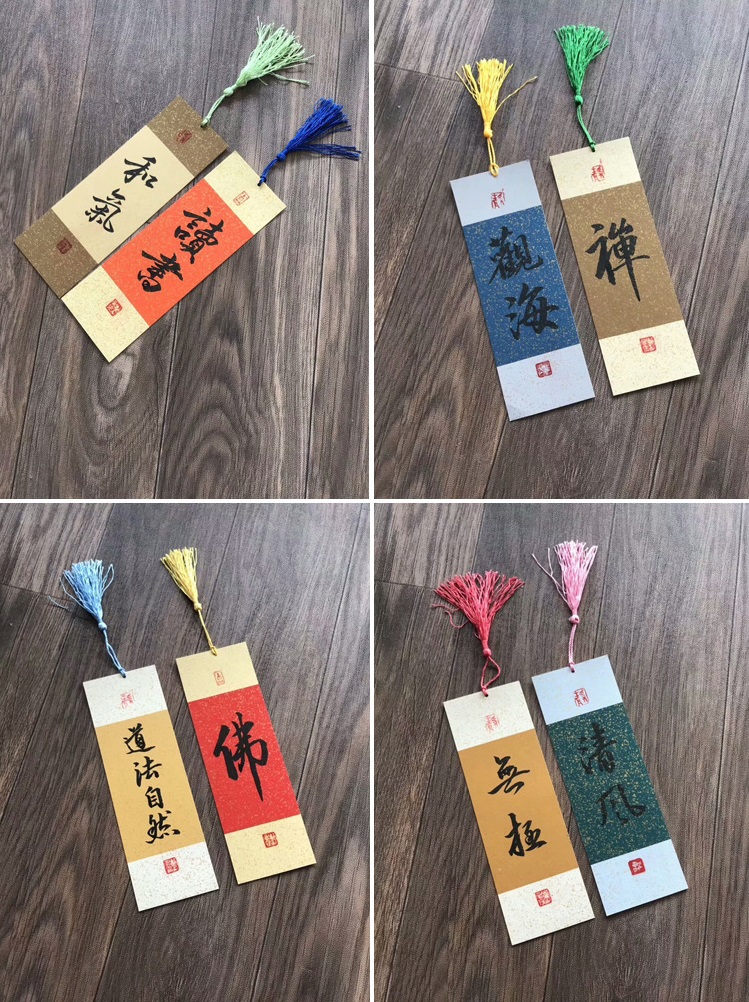 Thẻ treo đào thẻ giấy trang trí ngày tết