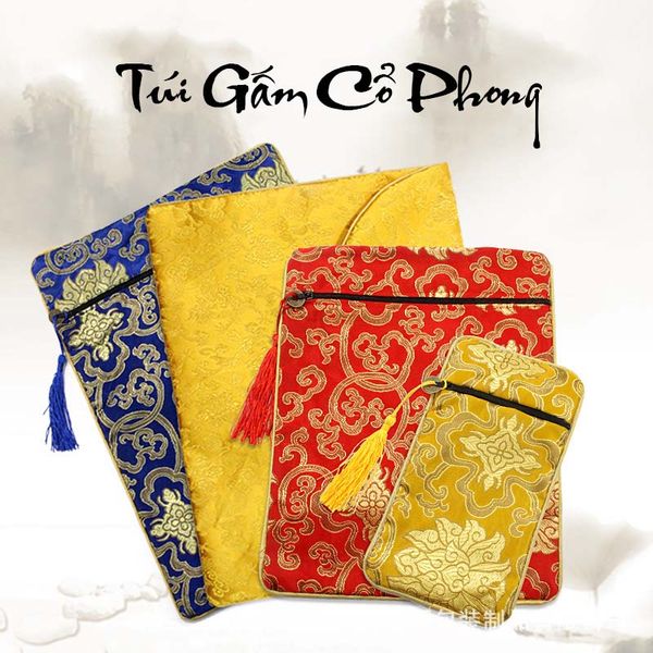 Túi gấm cổ phong túi đựng đồ