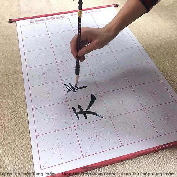 Vải viết thư pháp bằng nước, vải thần kỳ