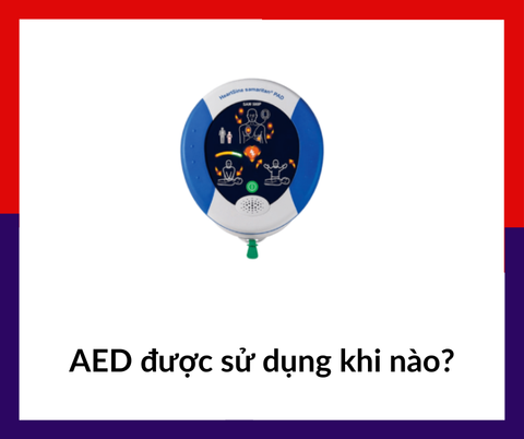 Máy khử rung tim/máy sốc tim/máy AED được sử dụng khi nào? |Wellbeing
