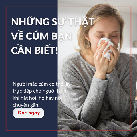 Những sự thật về cúm bạn cần biết!