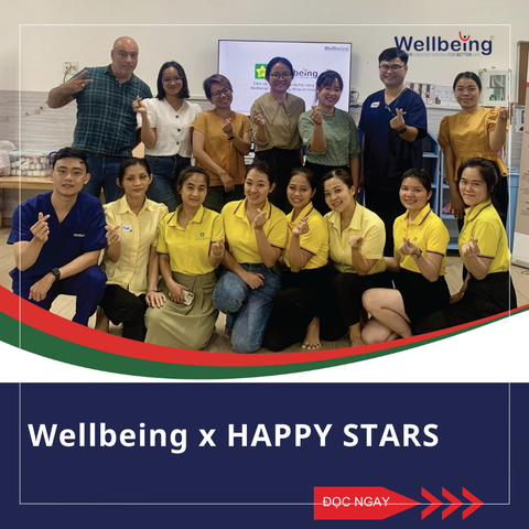Wellbeing x HAPPY STARS