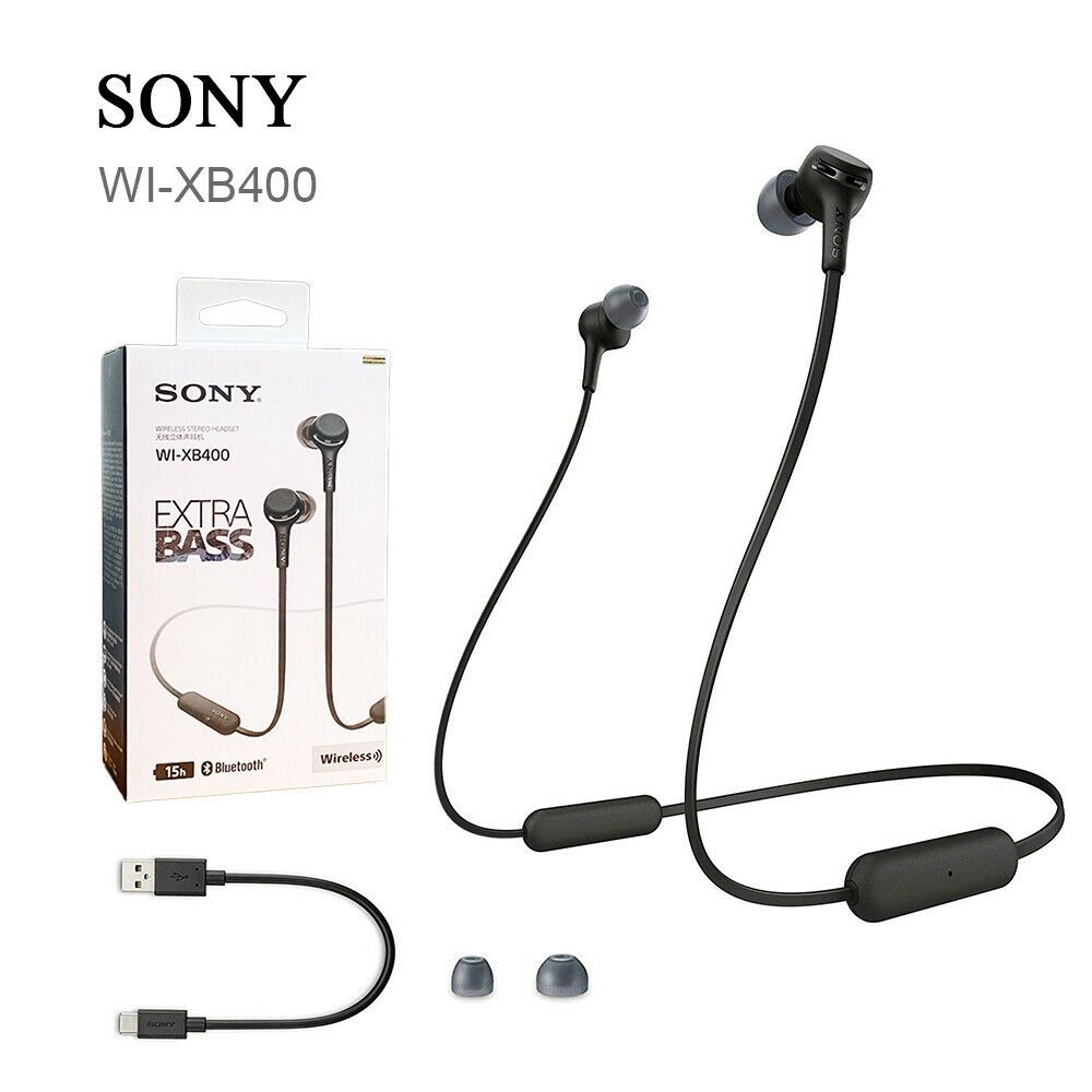 Tai nghe In-ear không dây sony WI-XB400 với EXTRA BASS™