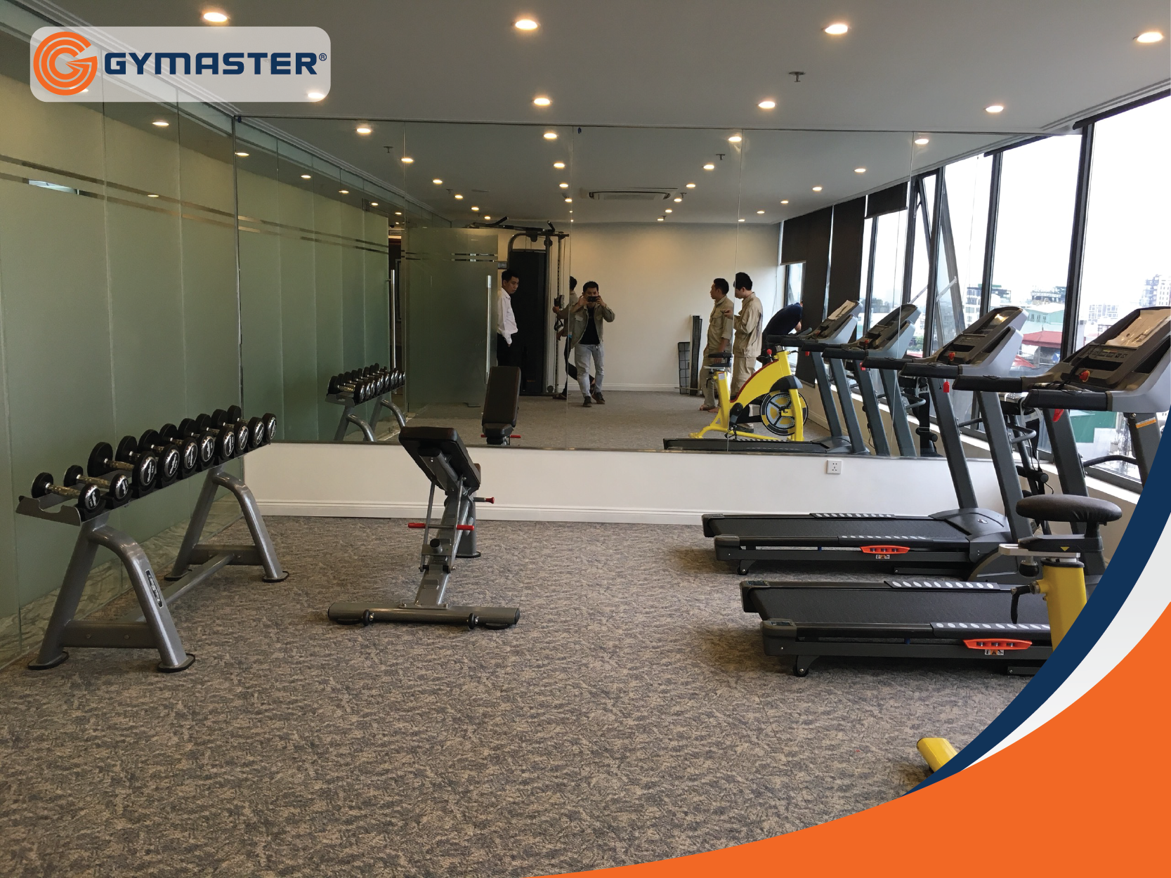 Dự Án Phòng Gym Cho Nhân Viên Công Ty Cổ Phần Xuất Nhập Khẩu Hoàn Kiếm Gmaster Đã Tư Vấn Trọn Gói Từ A đến Z