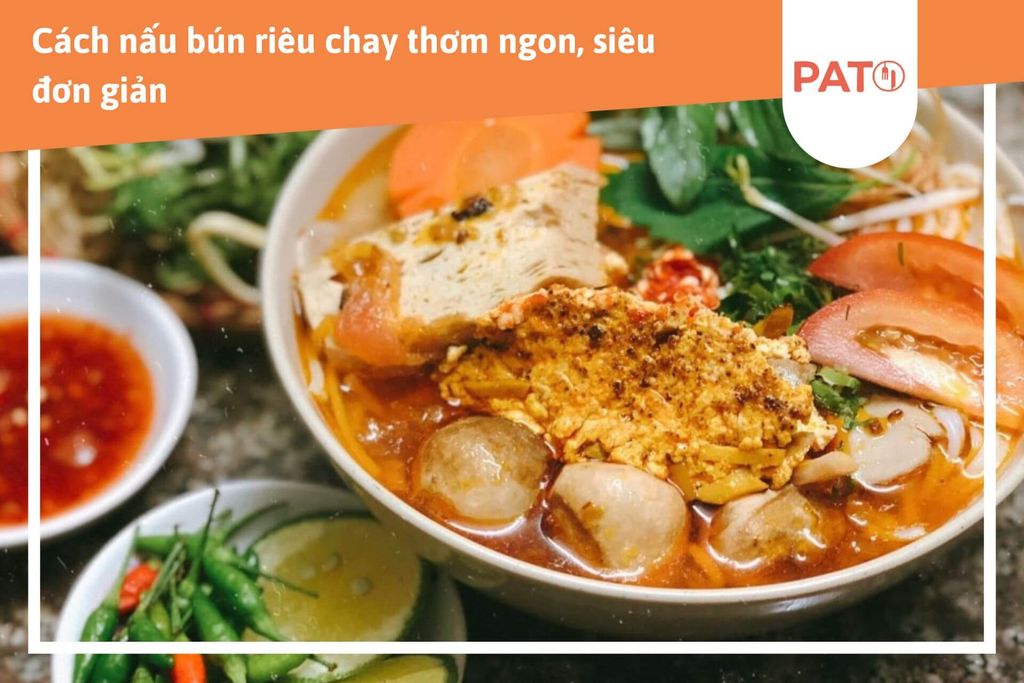 [Hướng Dẫn] Cách Nấu Bún Riêu Chay Ngon Tại Nhà | TVP Foods