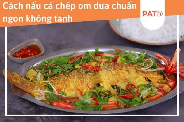 Bật mí cách làm món cá chép om dưa ngon như ngoài quán