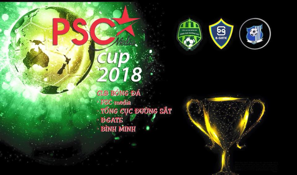 Sôi động khởi tranh giải bóng đá PSC Media Cup 2018