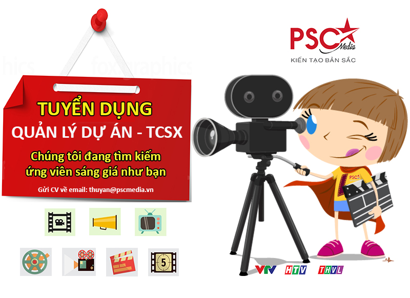 TUYỂN GẤP CHUYÊN VIÊN QUẢN LÝ DỰ ÁN - SẢN XUẤT CHƯƠNG TRÌNH