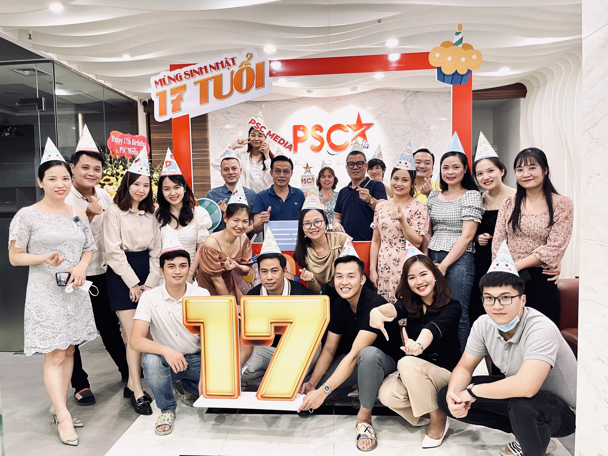 PSC Media ăn mừng sinh nhật lần thứ 17