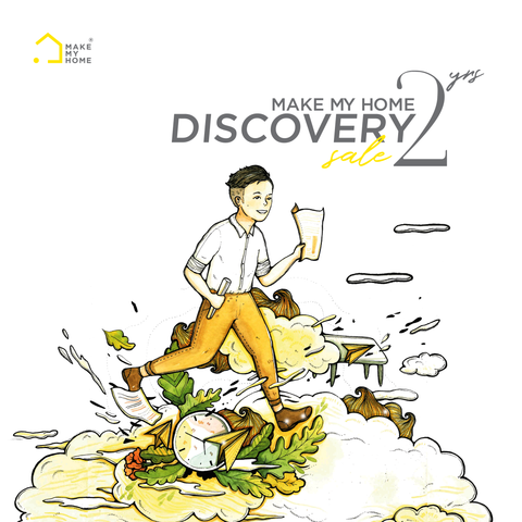 MAKE MY HOME DISCOVERY SALE - Sale upto 50% all items