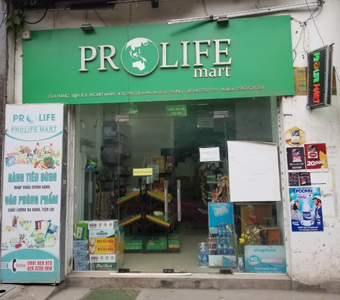 Siêu thị Prolife Mart Kim Mã tự hào là một trong những điểm đến tin cậy của người tiêu dùng.