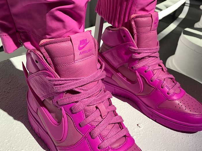 dunk high ambush lime