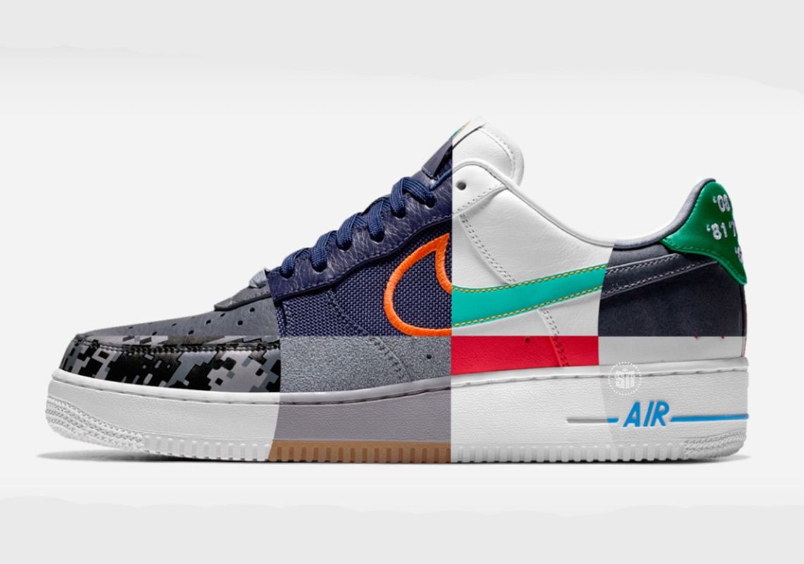 nba-tung-ra-hai-phien-ban-moi-cua-nike-air-force-1-voi-tong-mau-tuong-phan