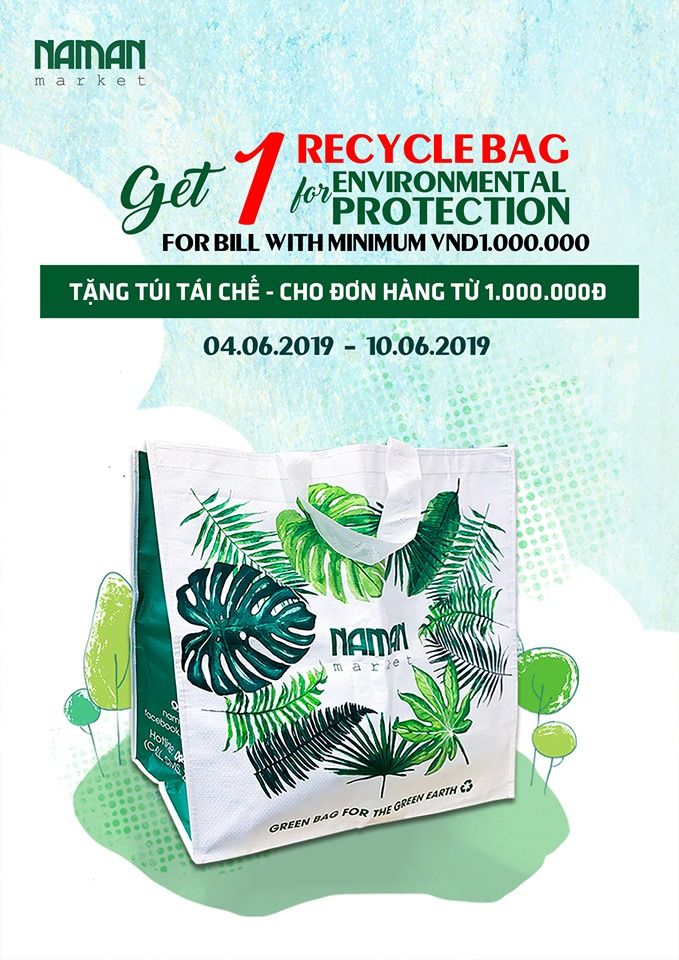 JOIN HANDS TO PRESERVE OUR ENVIRONMENT WITH NAM AN MARKET